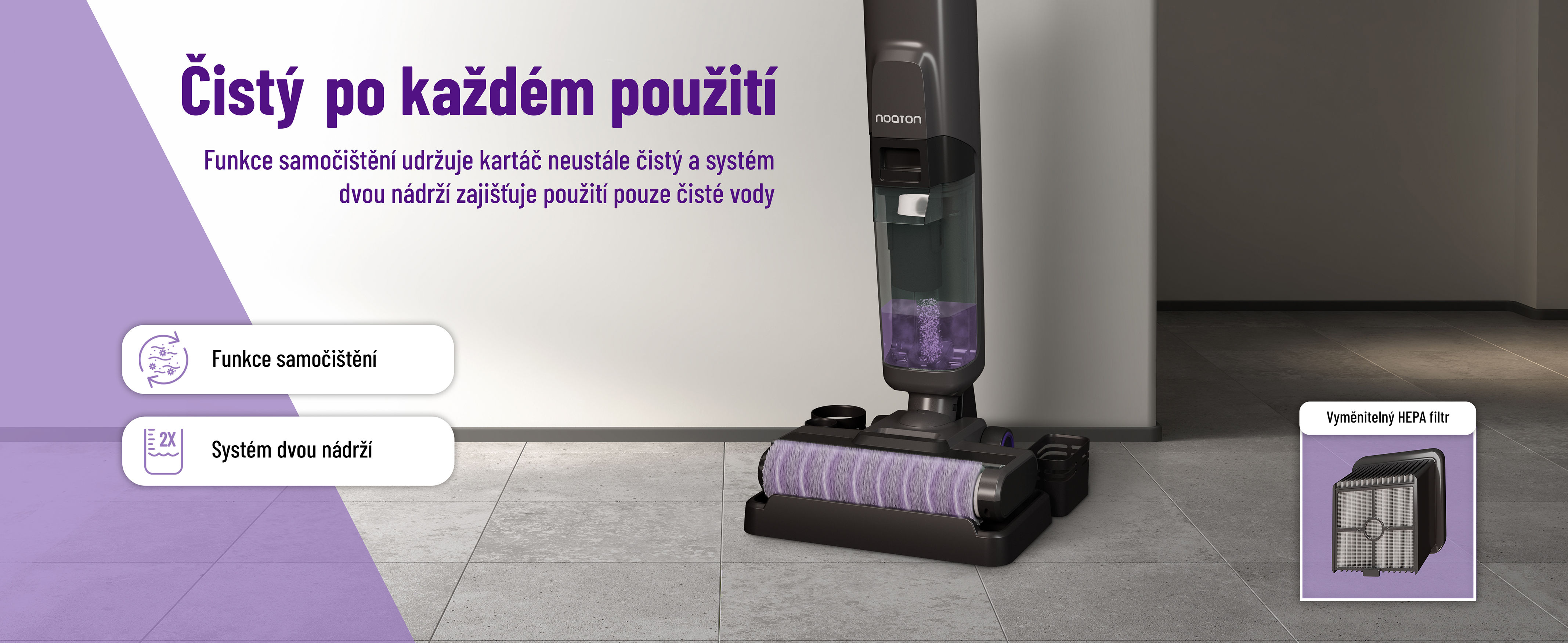 premium - samočištění